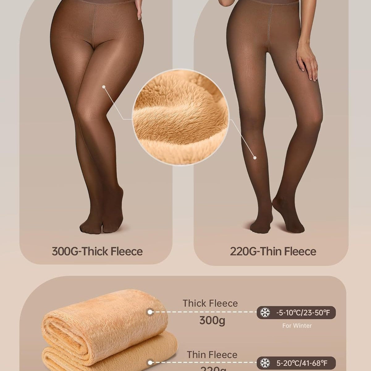 Black See-through Plus Size Women's Leggings - kinko