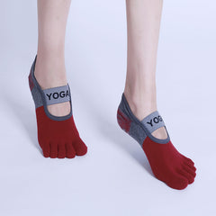 Women's Fashionable Pilates Toe Socks