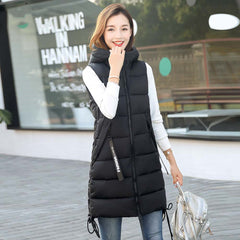 Ladies Fashion Slim Fall Winter Vest