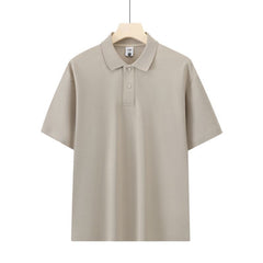Honeycomb Mesh Beaded Cotton Casual Short Sleeve - kinko