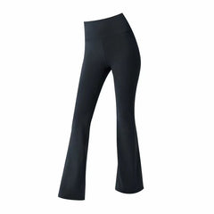 Fleece-lined Thick Shark Pants High Waisted Tuck Pants Slimming And Tight Yoga Pants - kinko
