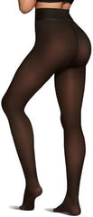 Black See-through Plus Size Women's Leggings - kinko