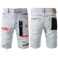 Personal Leisure Washed Light Color All-matching Jeans - kinko