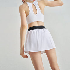 Cool And Refreshing Sense Sun Protection Yoga Comfort And Casual Lining Compression Pants Design Tennis Skirt Female - kinko