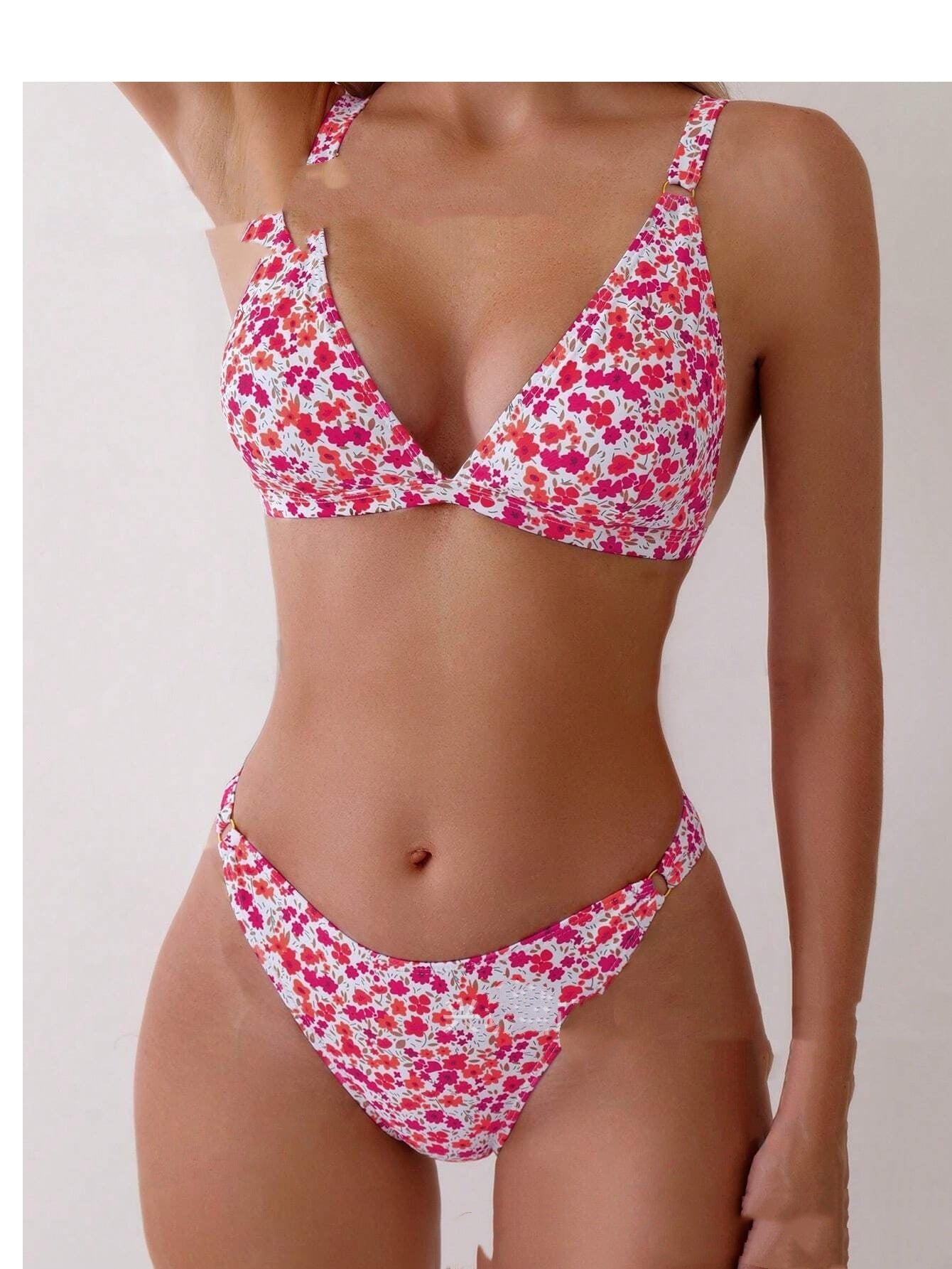 Seaside Beach Sexy Bikini Split Swimsuit - kinko