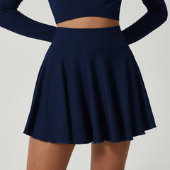 High Waist Tennis Skirt Lining With Good Drape - kinko