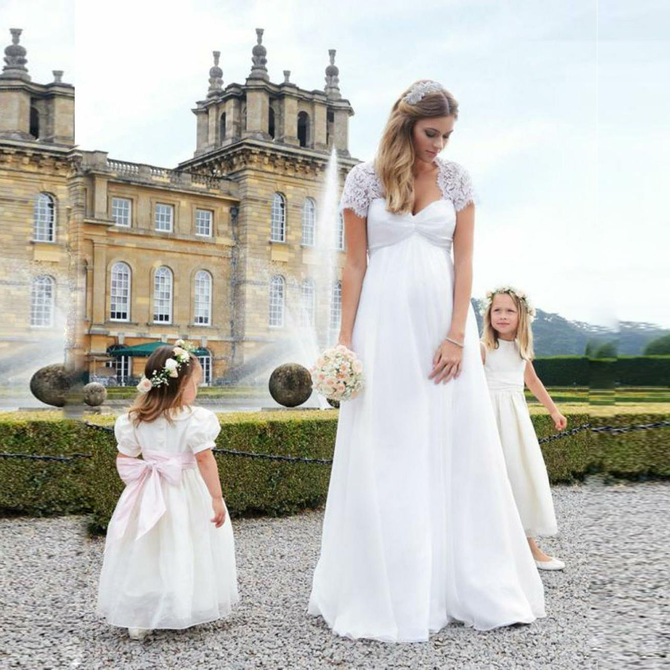 Eyelashes Lace Stitching Japanese Cotton Short-sleeved Dress - kinko