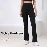 Pocket High Waist Hip Lift Quick-drying Breathable Tight Casual Fitness Sports Pants - kinko