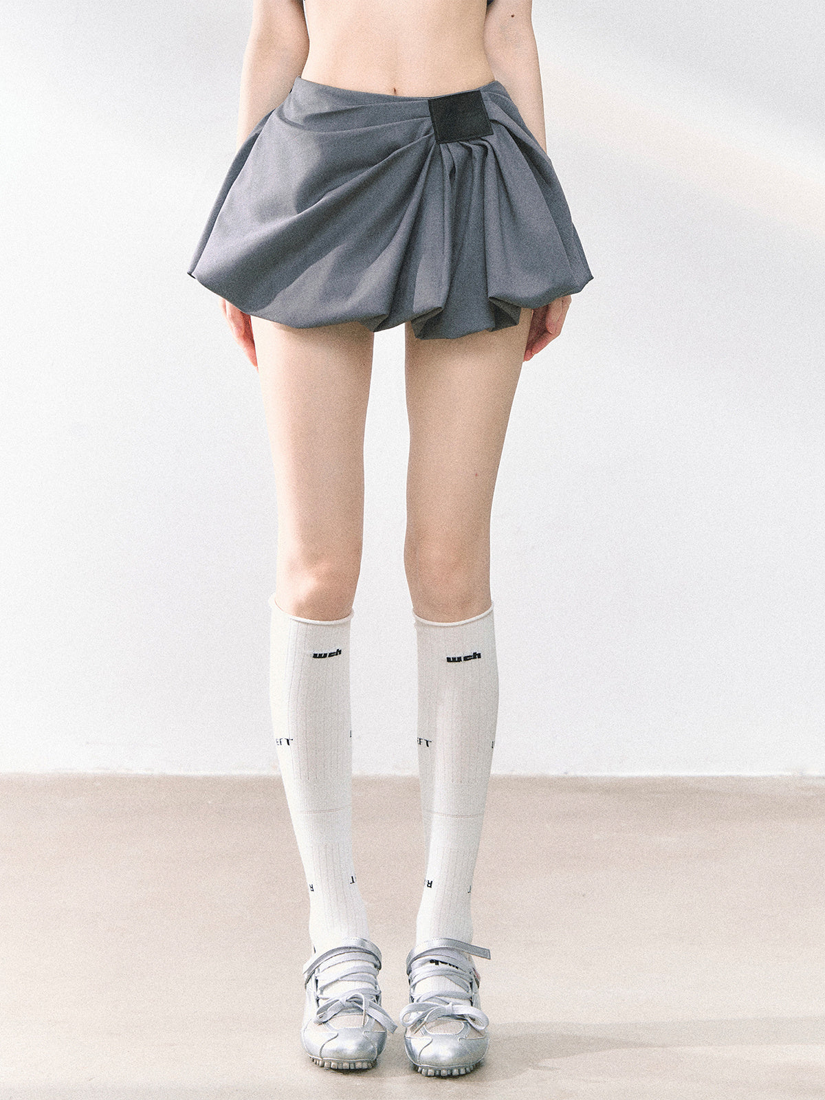 American Hot Girl Skirt Women Summer High Waist A- Line Slimming - kinko