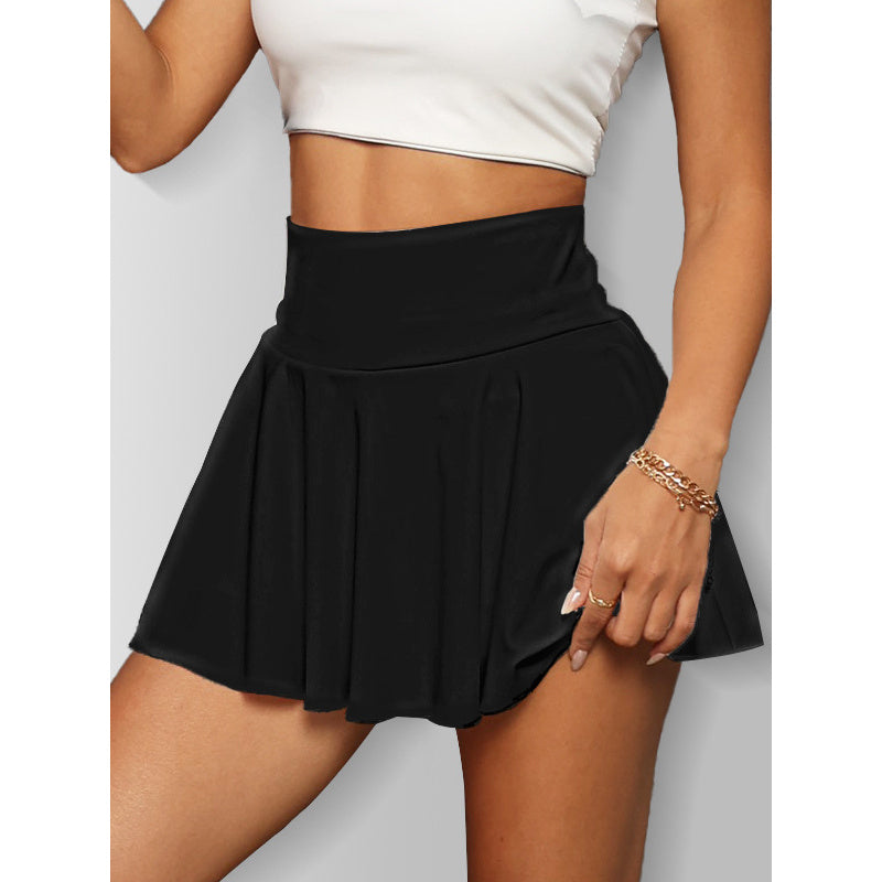 Women Tennis Skirt Golf Skorts Athletic High Waisted With Pockets Inner Shorts Sport Workout - kinko