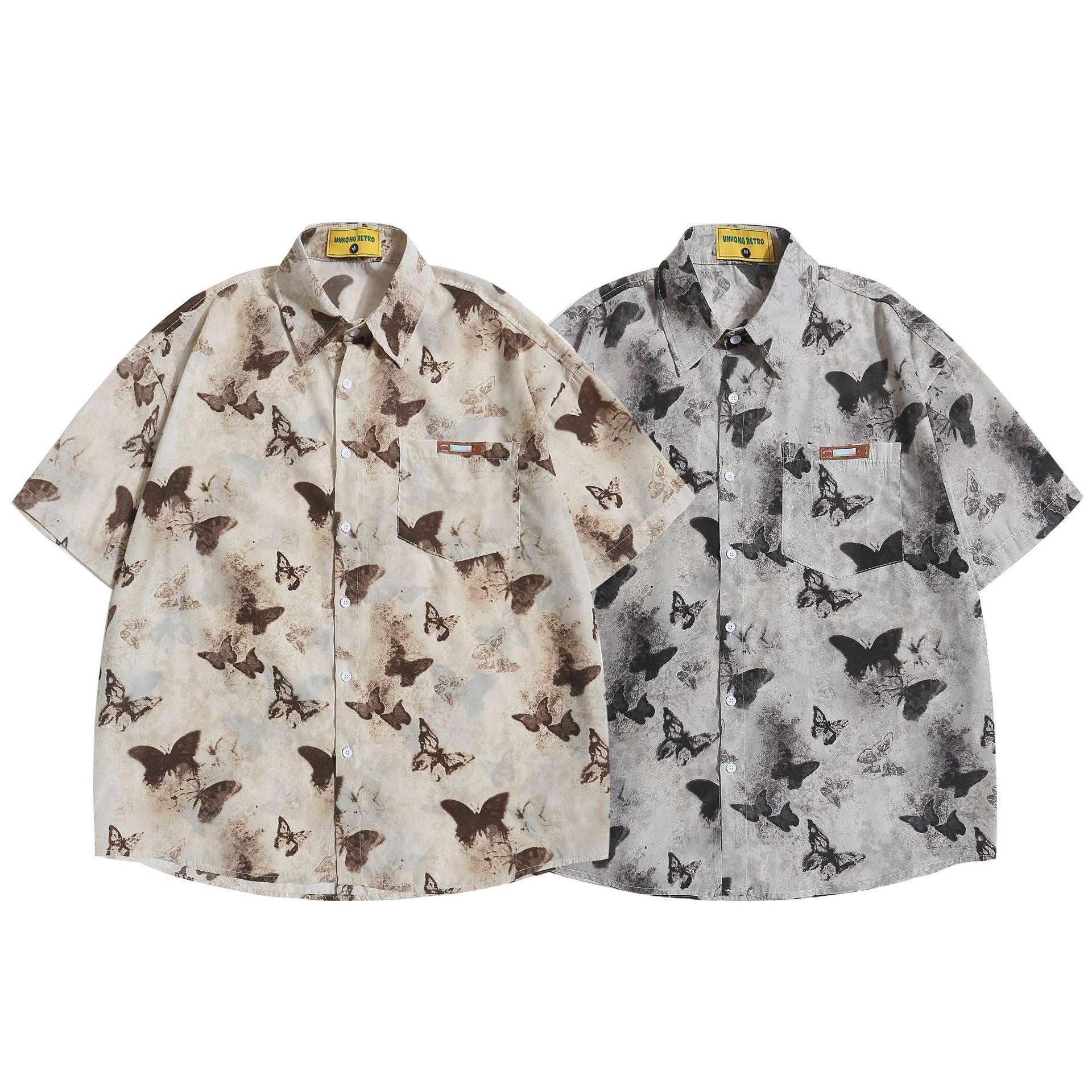 Loose Design Niche Half Sleeve Top - kinko