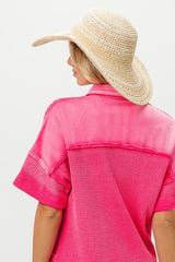 BiBi Dip Dye Mineral Washed Knit Dress - kinko