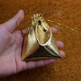 Gold And Silver Cloth Jewelry And Gift Storage Packaging Bags