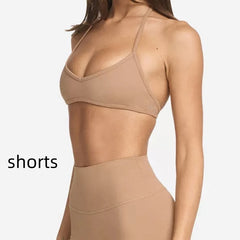 Yoga Vest Female With Chest Pad Sports Workout Bra - kinko