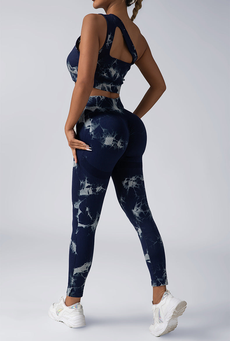 4pack Tie-dye Yoga Pants - kinko