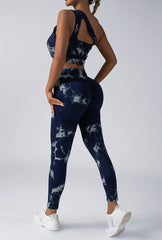 4pack Tie-dye Yoga Pants - kinko