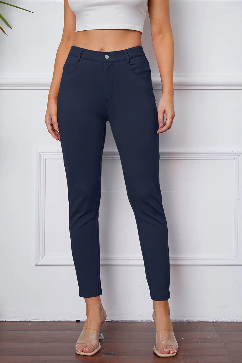StretchyStitch Pants by Basic Bae - kinko