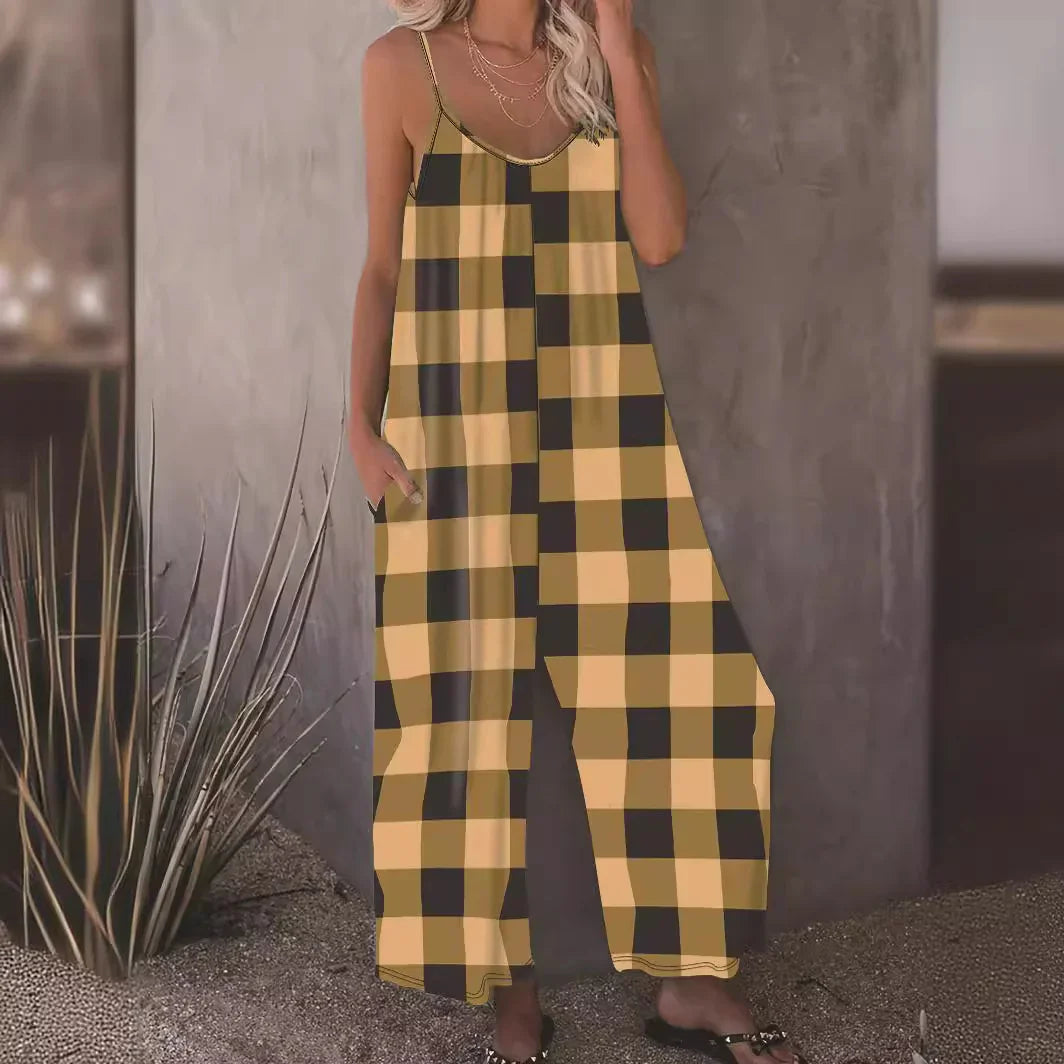Slip-in Casual Sling Jumpsuit Women - kinko