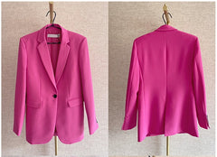 Ladies Fashion Blazer Women Suit Pants - kinko