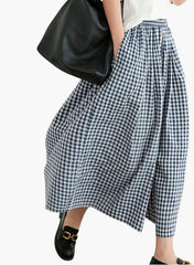 Fashion Casual Women Loose Wide-leg Skort - kinko