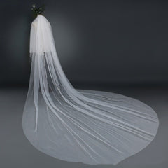 Bridal Wedding Veil Widened Tail - kinko