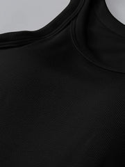 Round Neck Tank with Bra - kinko