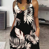 Women Casual All-Over Floral Print Sleeveless Jumpsuit - kinko