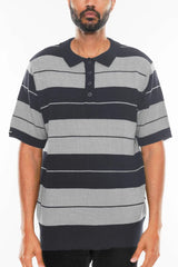 WEIV Men's Full Size Charlie Brown Shirt Short Sleeve Polo Plus Size - kinko