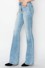 RISEN High Rise Bootcut Jeans - kinko