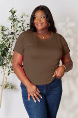 Basic Bae Full Size Round Neck Short Sleeve T-Shirt - kinko