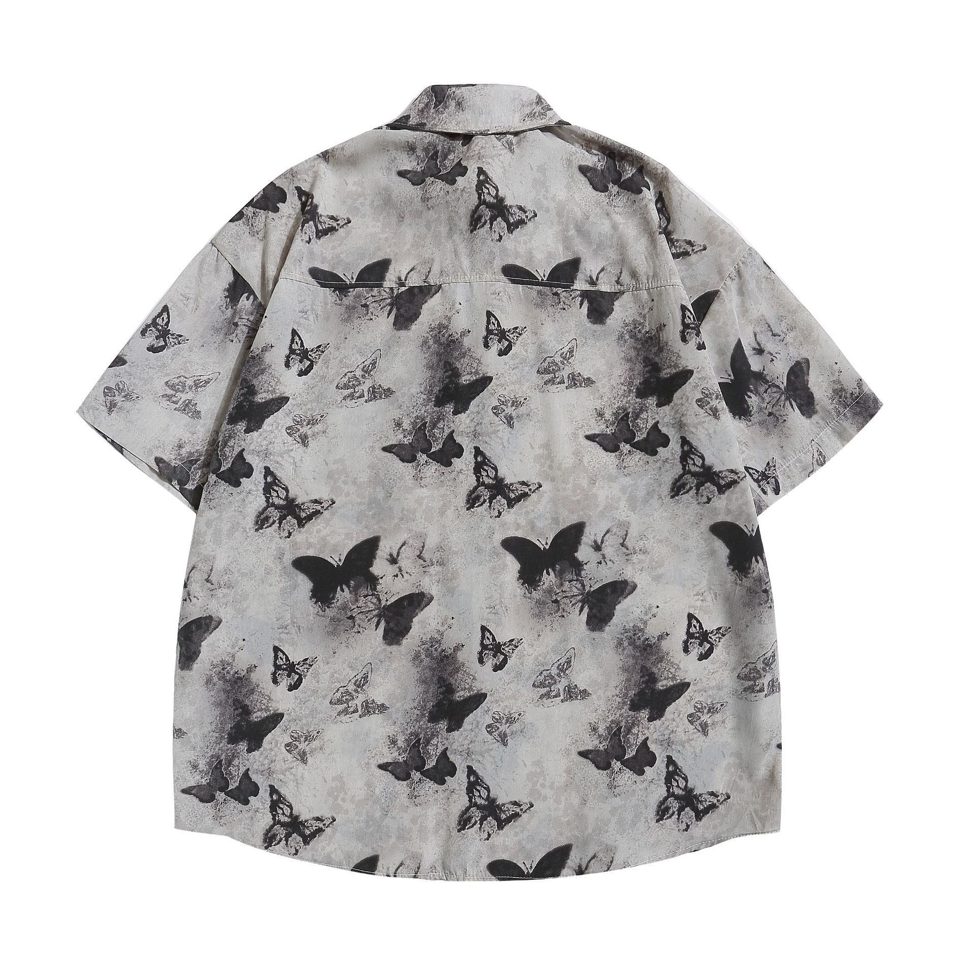 Loose Design Niche Half Sleeve Top - kinko