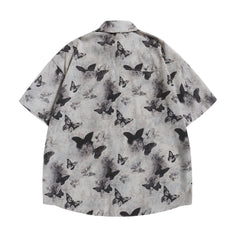 Loose Design Niche Half Sleeve Top - kinko