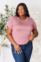 Basic Bae Full Size Round Neck Short Sleeve T-Shirt - kinko