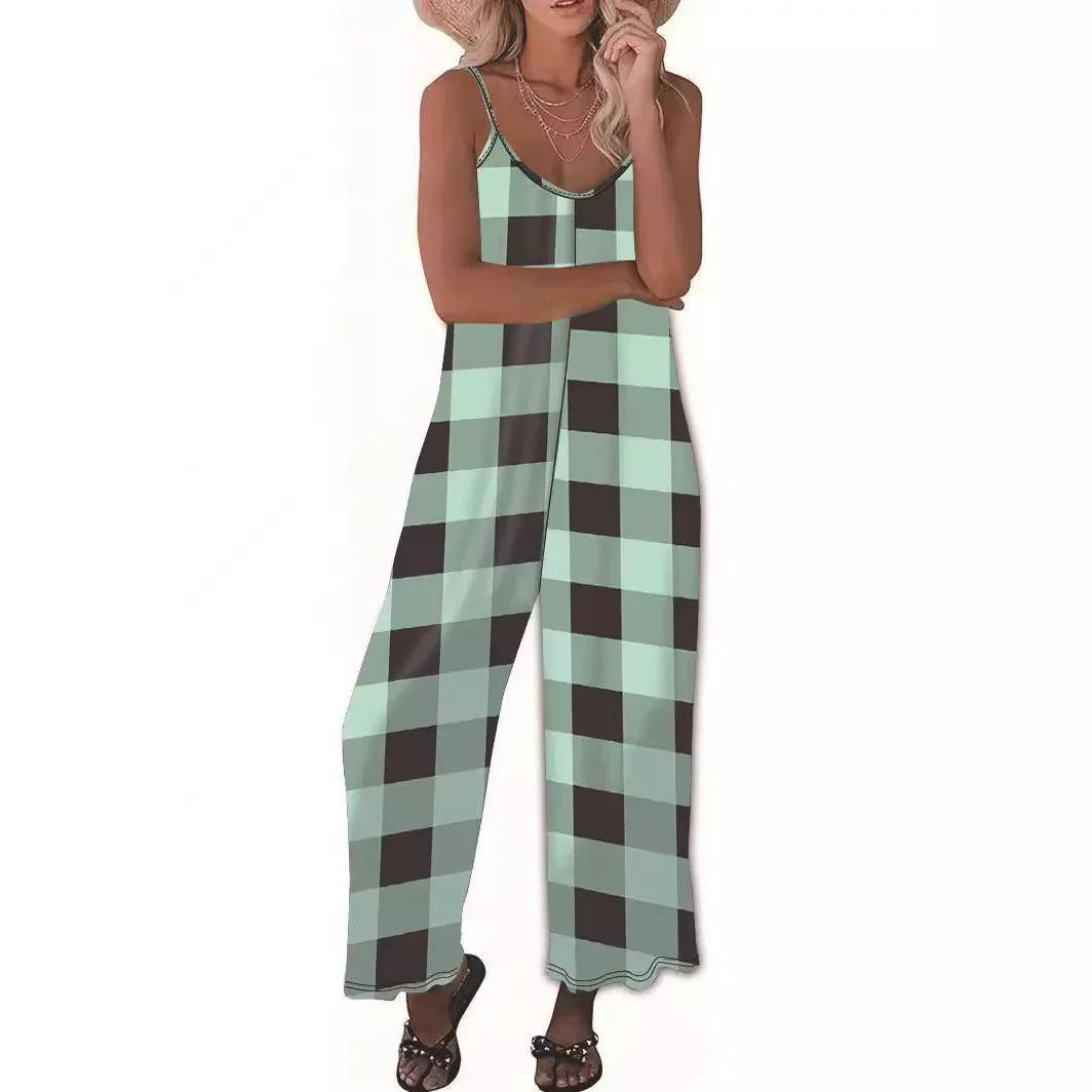 Slip-in Casual Sling Jumpsuit Women - kinko