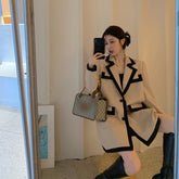 Stitching fashionable Street Blazer suit for women - kinko