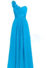 Women's Multi Colored Slanted Neck Sleeveless Strapless Long Dress - kinko