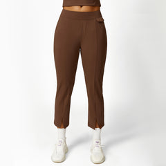 Loose Half Zipper And Lapel Sleeveless Top Casual Trousers Lace-up Shorts Three-piece Set - kinko