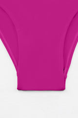 Ruched Slit Tankini Set - kinko