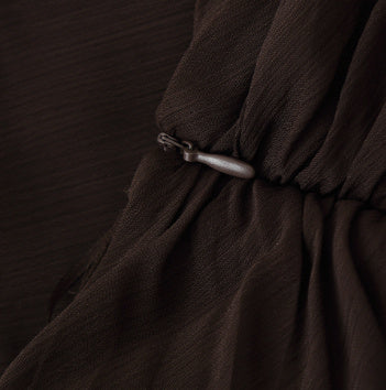 Summer Translucent Pleated Skirt - kinko