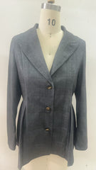 Women's Coarse Flower Slim-fit Fashion Blazer - kinko