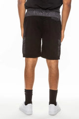 WEIV Men's Full Size Heathered Light Weight Slub Shorts Plus Size - kinko