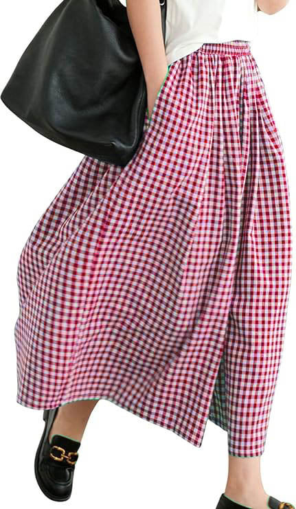 Fashion Casual Women Loose Wide-leg Skort - kinko