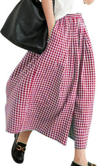 Fashion Casual Women Loose Wide-leg Skort - kinko