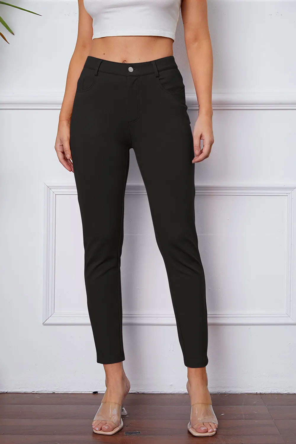 StretchyStitch Pants by Basic Bae - kinko