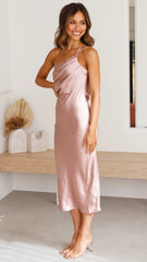 Back Lace Up Slim Fit Dress - kinko