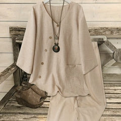 Holiday Casual Loose Trousers Thin Top Pants - kinko