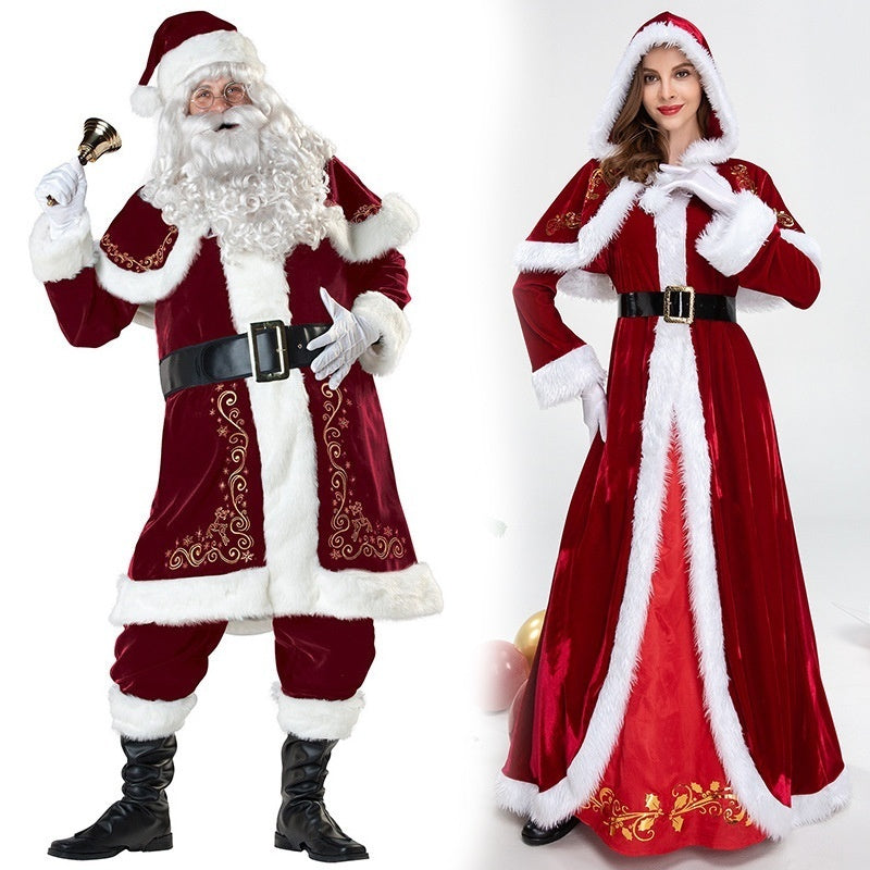 Christmas Ball Performance Costume Luxury Women's Clothing - kinko