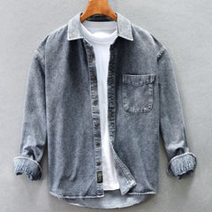 Cowboy Shirt Men's Coat Autumn And Winter Casual Versatile - kinko