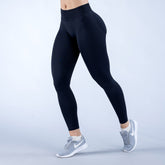 2pack Solid-color Yoga Exercise Leggings - kinko