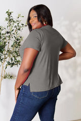 Basic Bae Full Size Round Neck Short Sleeve T-Shirt - kinko